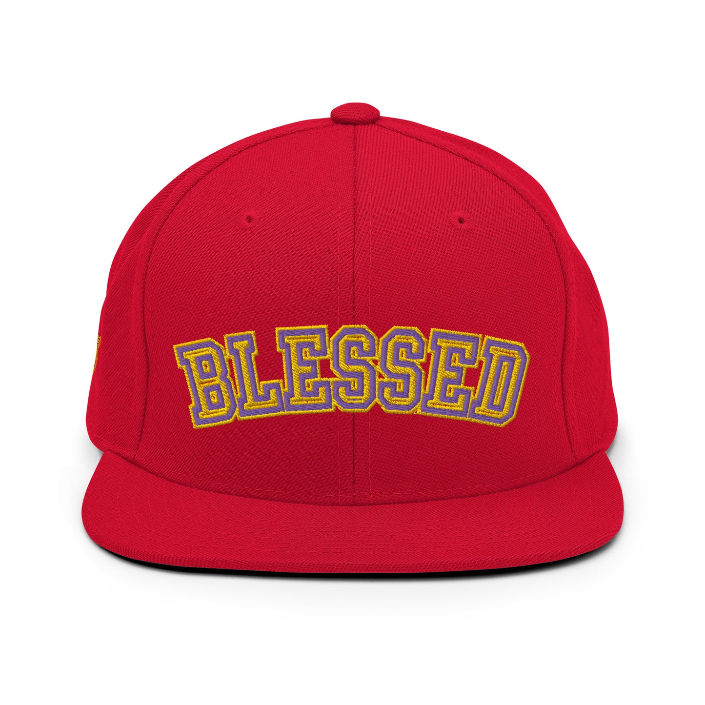 Blessed Snapback Hat Laker Colorways