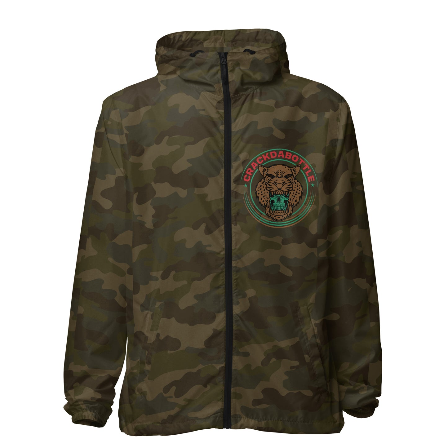 Jaguar Warrior Unisex lightweight zip up windbreaker