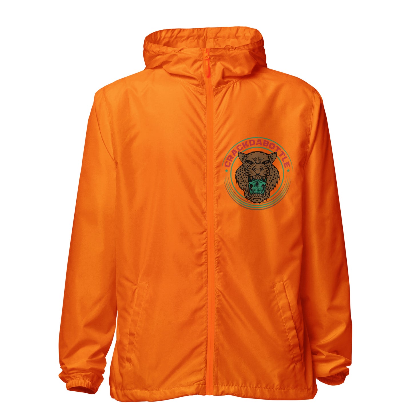 Jaguar Warrior Unisex lightweight zip up windbreaker